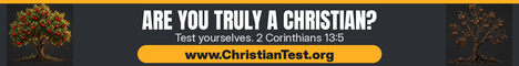 Are YOU truly a Christian? Find out at www.ChristianTest.org